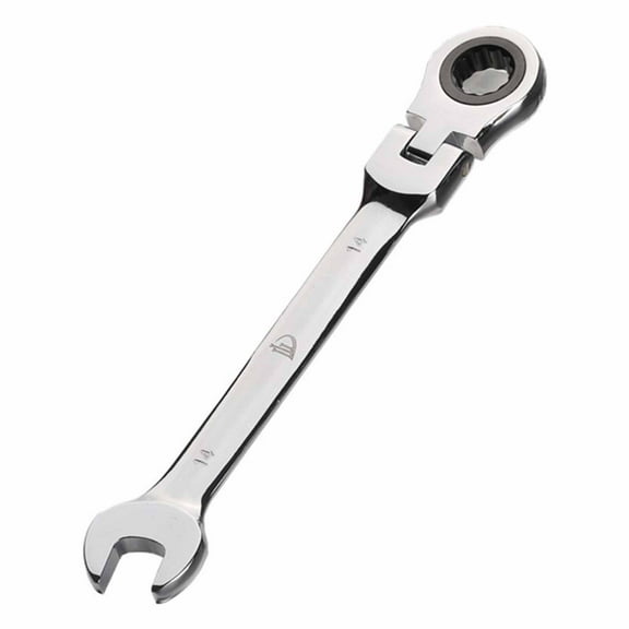 Black Ratchet Wrench 2 in 1 Function Double Head Wrench Tool Loriver Drill Chuck Key Wrench 